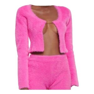 Jacquemus fuzzy cardigan